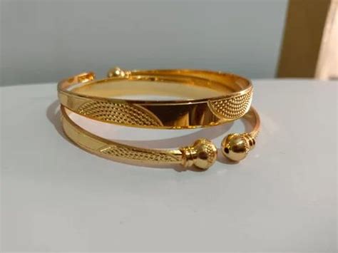 Golden Casual Wear Brass Bangles Size 2 X 8 Inch At Rs 60 Pair In Rajkot