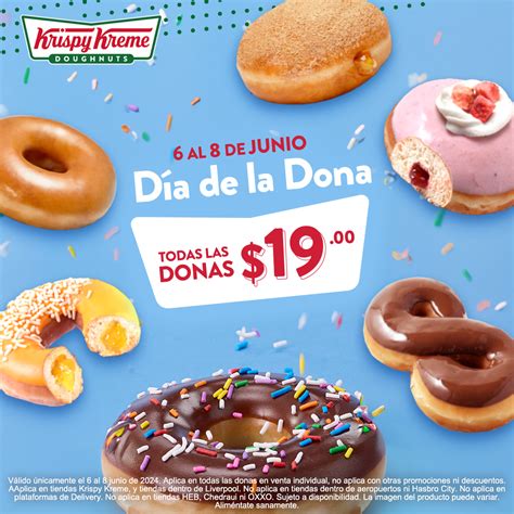 ¡celebra El DÍa De La Dona Favorita De Todo MÉxico Krispy Kreme