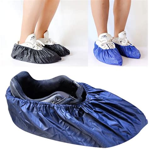 Reusable Unisex Rain Overshoes Waterproof Anti Slip Shoe Covers Boot