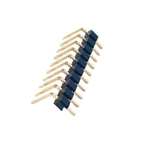 2 54mm Single Row Pin Header Right Angle Type