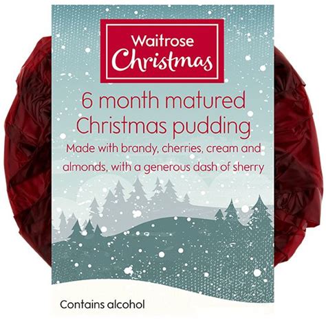 Waitrose Christmas 6 Month Matured Christmas Pudding 100g - The Hectic ...