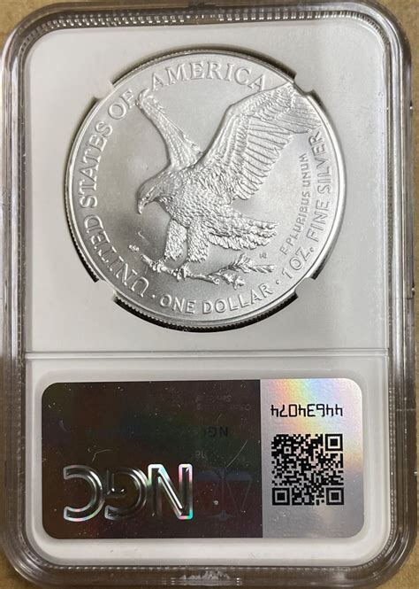 Ms Ngc Silver Eagle Steinmetz Coins Currency