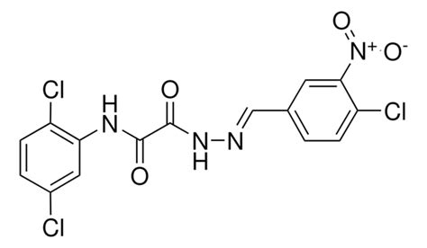 2 2 4 CL 3 NITROBENZYLIDENE HYDRAZINO N 2 5 DICHLOROPHENYL 2