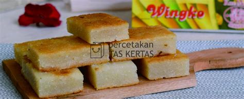 Asal Usul Kue Wingko Yang Rasanya Yummy Banget Percetakan Tas Kertas