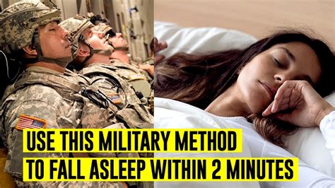 Use These Military Methods To Fall Asleep Fast Youtube