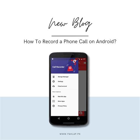 How To Record A Phone Call On Android