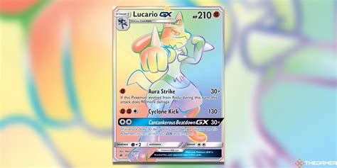 The Most Expensive Lucario Pokemon TCG Cards