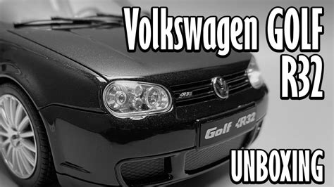 1 18 Volkswagen Golf R32 Ottomobile Unboxing Youtube