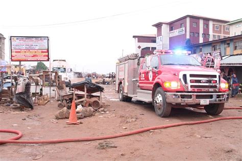 Another Disaster Averted As Petrol Tanker Bursts Into Flame In Lagos