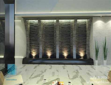 granite waterfall | Water walls, Waterfall fountain, Custom water feature