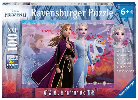 Ravensburger Puzzle Dla Dzieci XXL Disney Kraina Lodu II Silne