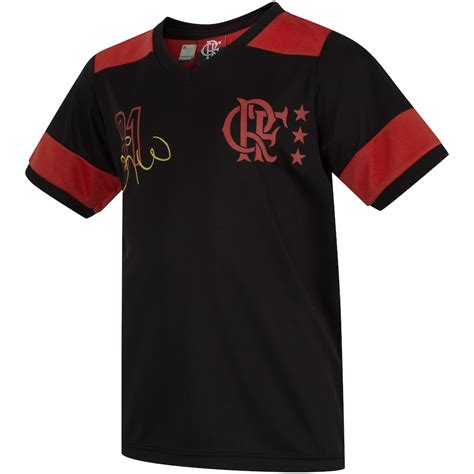 Camiseta Do Flamengo Zico Retr Infantil Em Promo O Centauro