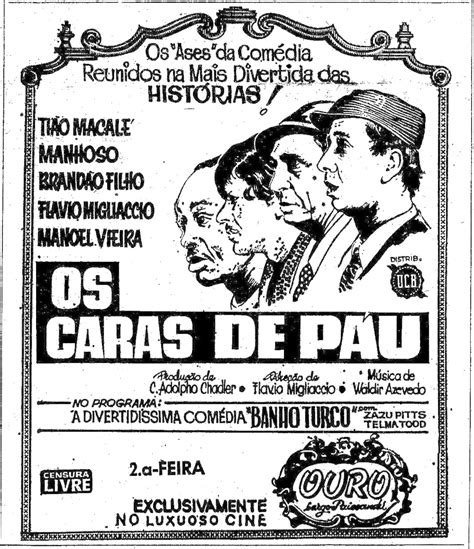 Os Caras De Pau 1971