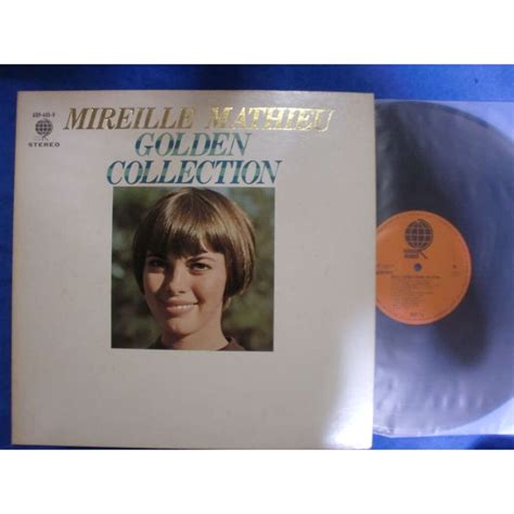 Golden Collection Mireille Mathieu Lp Gatefold Ctrjapan