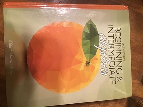 Intermediate Algebra Martin Gay Elayn 9780134196176 Amazon Books