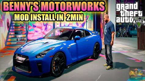 How To Install Bennys Motorworks Machanic Shop In Gta 5 Mods Pc Youtube