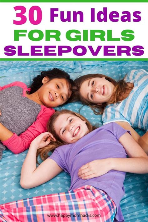 Things To Do At A Sleepover Fun Ideas Games Activities Happy