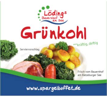 Gr Nkohl Im Glas Dazu Kohlwurst Er Vom Seeluft Schwein L Dings