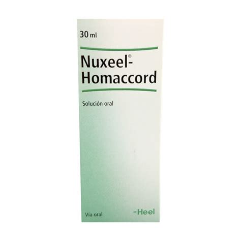 Nuxeel Homaccord Gotas X 30ml Heel Alimentarte Saludable