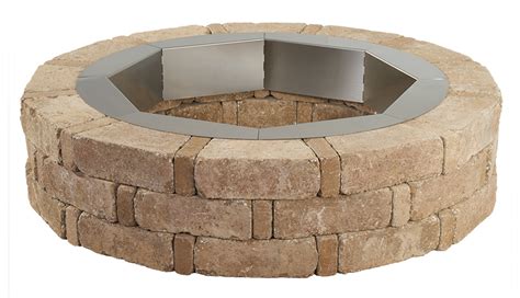 Circular Paver Patio With Fire Pit Kit - Patio Ideas