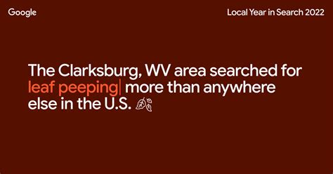 Local Year in Search 2022 for the Clarksburg, WV Area - About