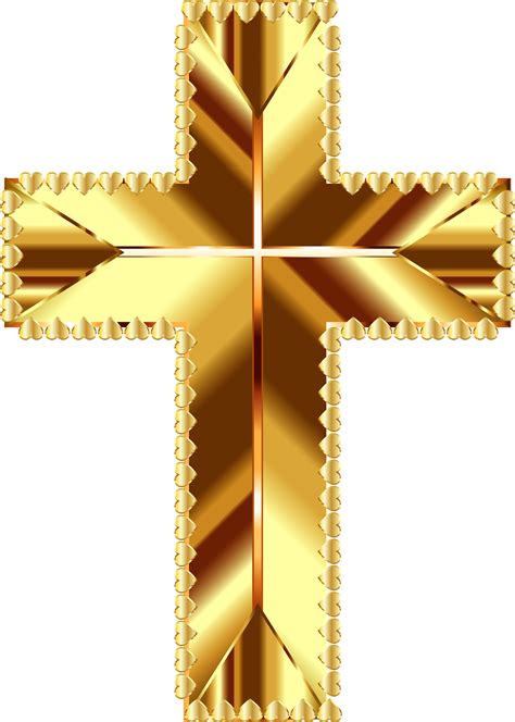 Download This Free Icons Png Design Of Golden Cross Love Deeper