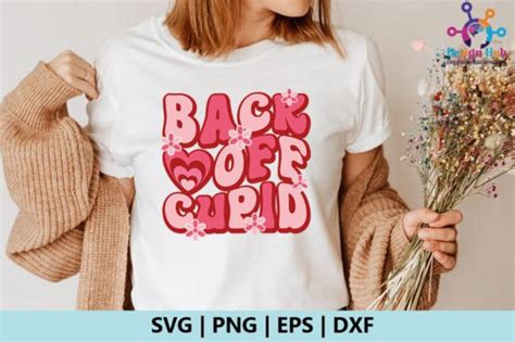 Back Off Cupid Retro Svg Graphic By Designhub103 · Creative Fabrica