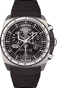 Certina DS Master Chronograph Quartz Chronometer Black Dial Men S Watch