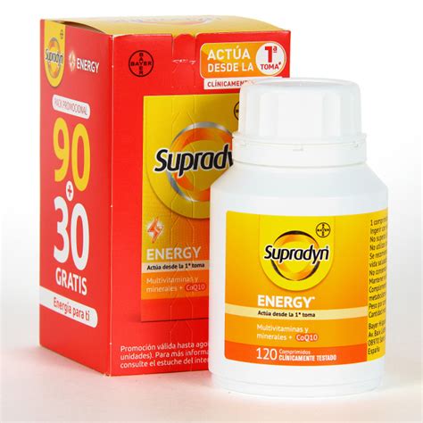 Supradyn Energy Pack Comprimidos Gratis Farmacia Jim Nez