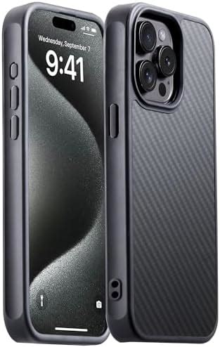 Amazon MONOCARBON Real Forged Carbon Fiber Case For IPhone 15 Pro