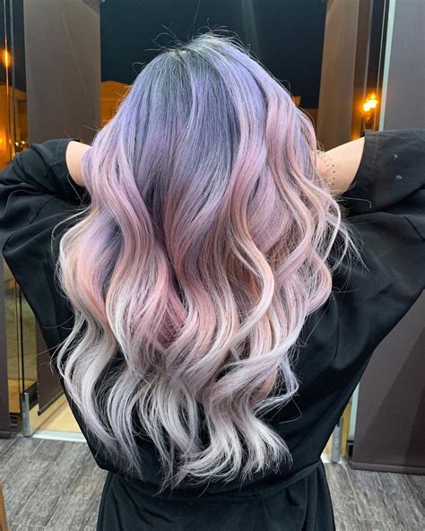 Pastel Purple Hair Color