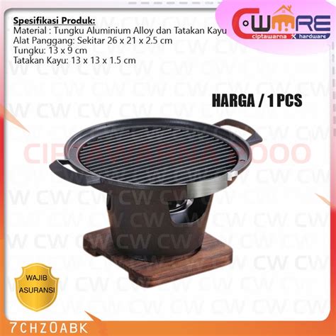 Jual Alat Panggang Arang Yakiniku Bbq Japanese Korean Grill Stove Bdb