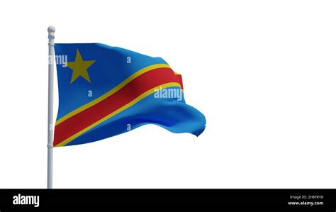 Democratic Republic Of The Congo Aka Congo Kinshasa National Flag