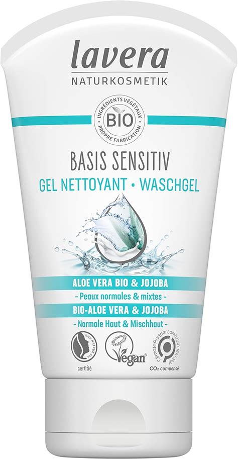 Lavera Basis Sensitiv Waschgel Gesichtswaschgel Mit Bio Aloe Vera