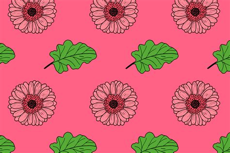 Beautiful Flower Pattern Svg Graphic By Nurdesign99 · Creative Fabrica