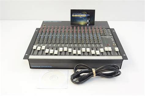 Mackie Cr Channel Mixer W Rack Ears Reverb