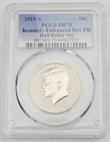 2019 S Kennedy Enhanced Reverse Proof From Half Dollar Set 50c PCGS PR