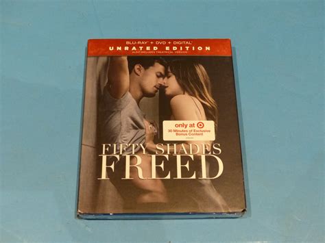 FIFTY SHADES FREED UNRATED EDITION BLU RAY DVD NEW SEALED MDG Sales