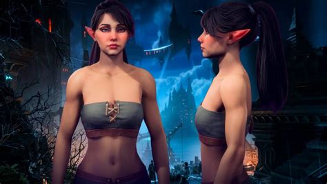 Beautiful Female Elf Character Sliders Dragon Age The Veilguard Youtube