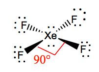 What Is The Bond Angle Of Xef4 - Draw Easy