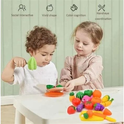 Kit Cozinha Infantil Masterchef Frutas E Legumes Brinquedo Comidinhas