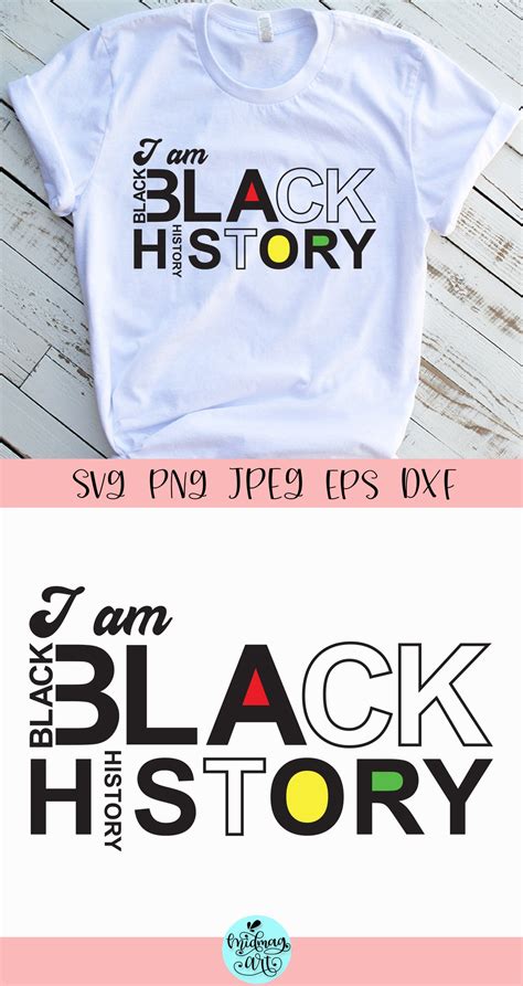 I Am Black History Svg Melanin Svg Black Woman Svg Black Etsy