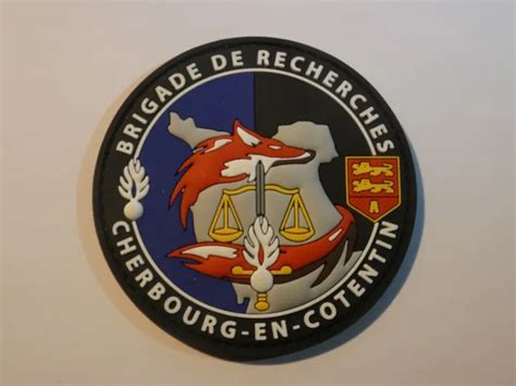 Ecusson Collection Gendarmerie Pvc D Brigade De Recherche Cherbourg En