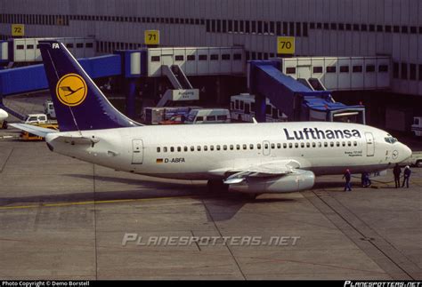 D ABFA Lufthansa Boeing 737 230 Adv Photo By Demo Borstell ID 776065