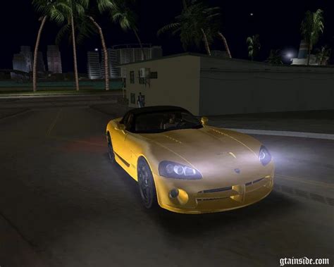 Dodge Viper Srt Roadster Tt Black Revel Gta Vice City