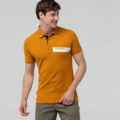 Lacoste Erkek Slim Fit Bask L Turuncu Polo Xs Ph Occasion