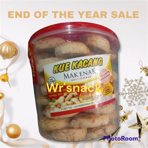 kue kacang mak enak 900g asli jember | Lazada Indonesia