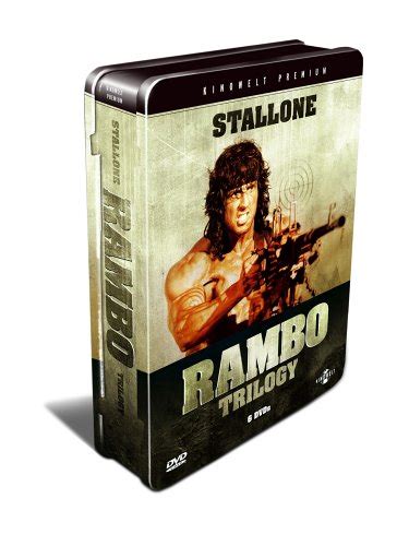 Amazon Rambo Trilogie 6 DVD Tin Box Movies TV