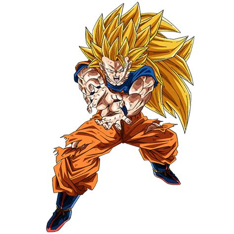 Goku Ssj3 Render 5 [sdbh World Mission] By Maxiuchiha22 On Deviantart