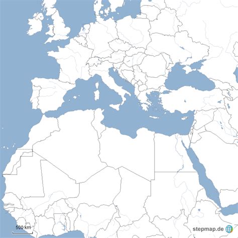 Europa Afrika Und Asien Teile Von Tini Landkarte F R Deutschland